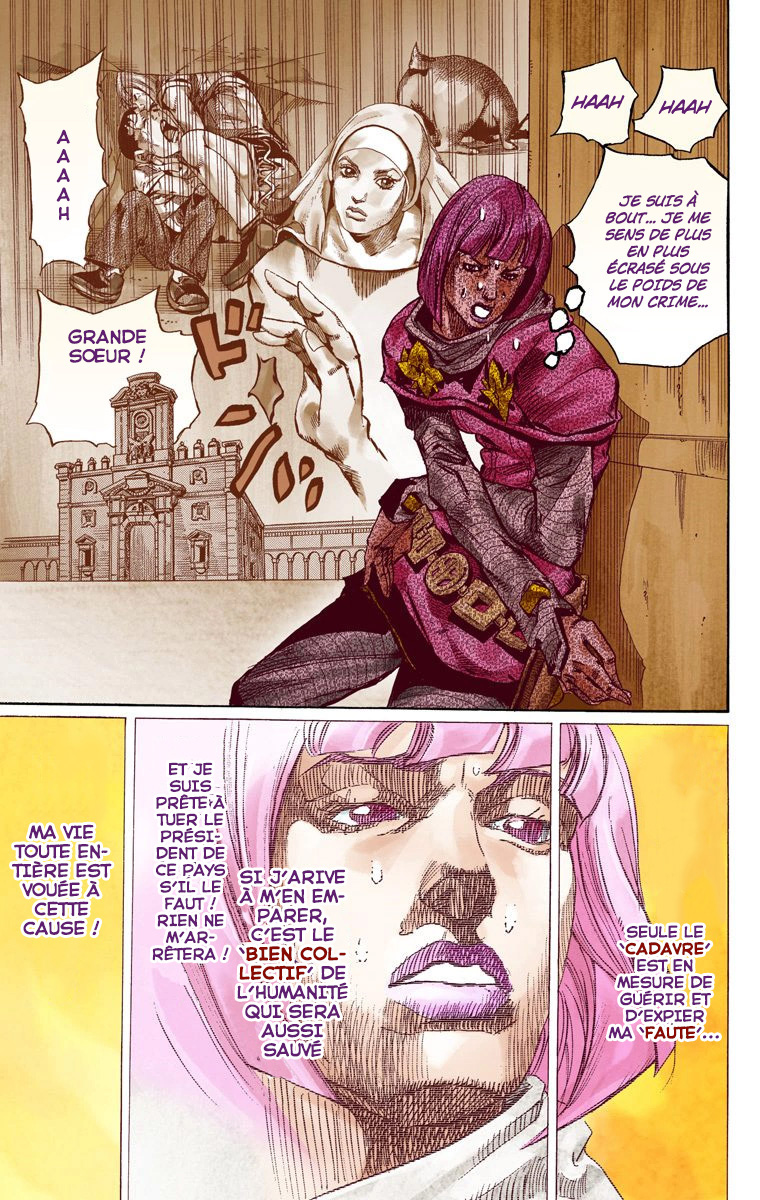 Read JoJo_s Bizarre Adventure Part 7 Steel Ball Run Official Colored FR Manga Online