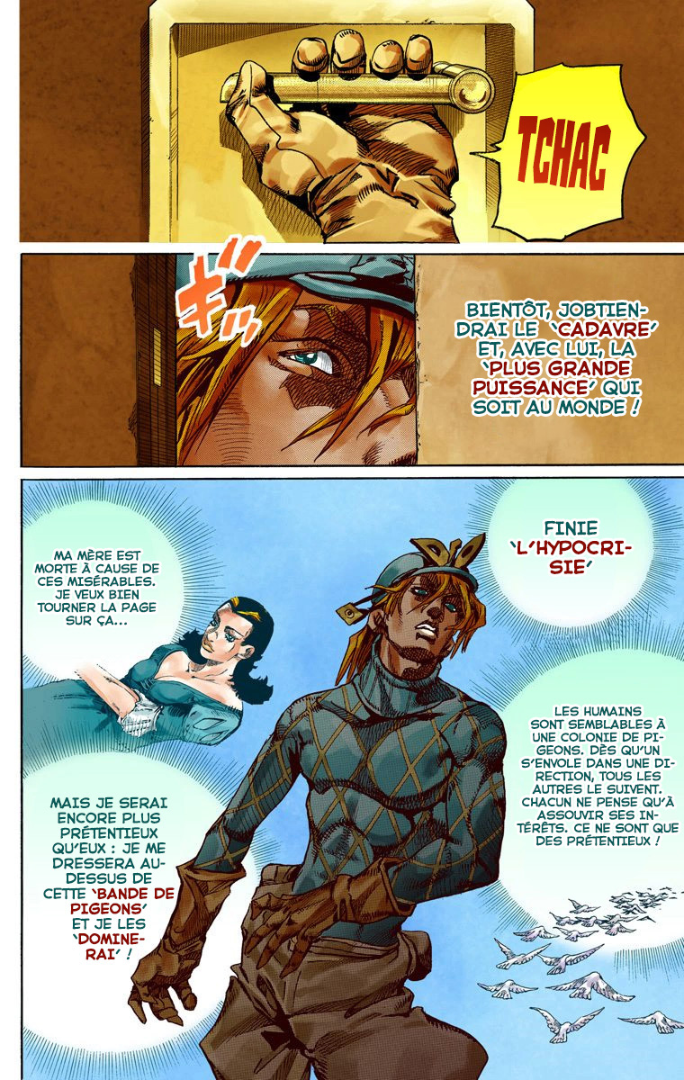 Read JoJo_s Bizarre Adventure Part 7 Steel Ball Run Official Colored FR Manga Online
