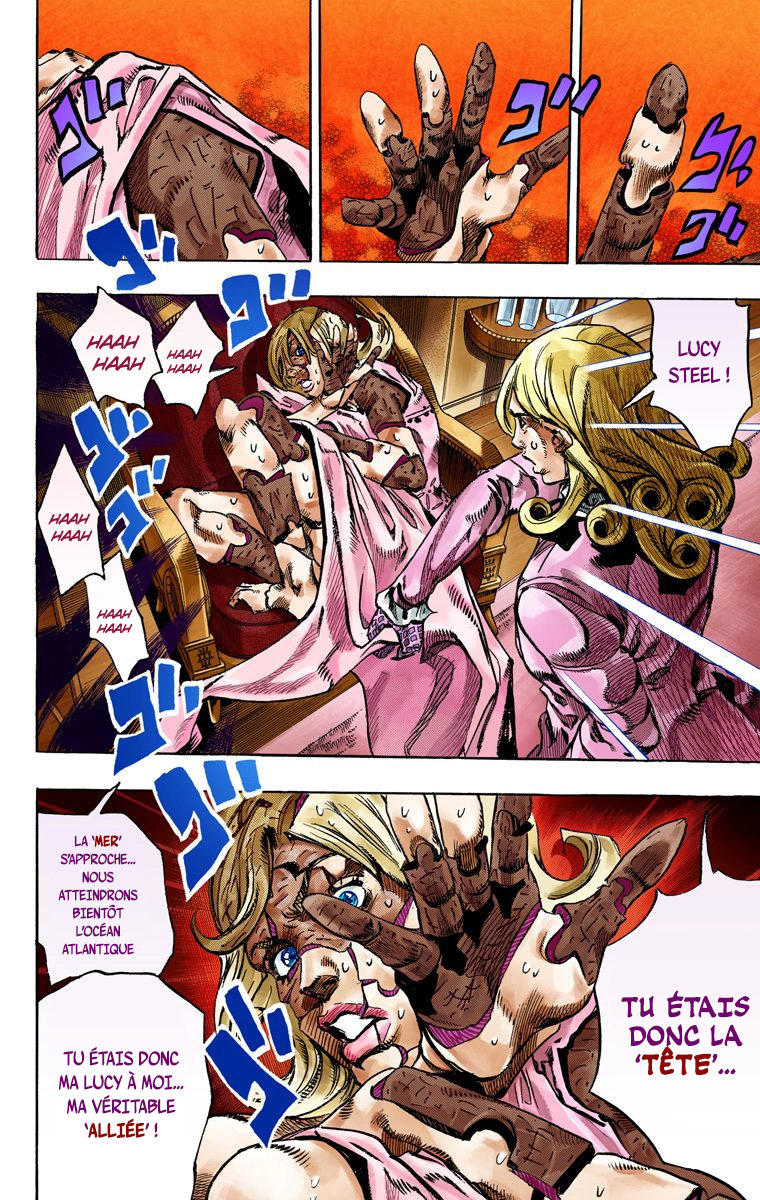 Read JoJo_s Bizarre Adventure Part 7 Steel Ball Run Official Colored FR Manga Online