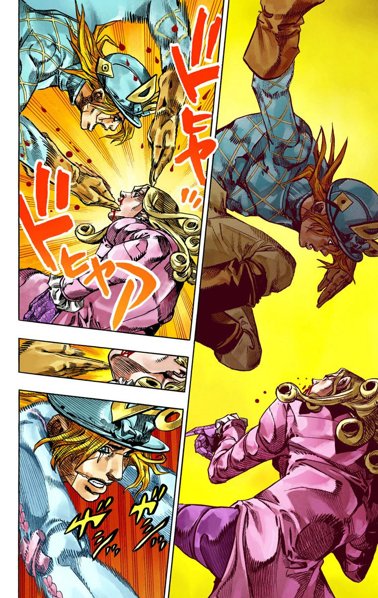 Read JoJo_s Bizarre Adventure Part 7 Steel Ball Run Official Colored FR Manga Online