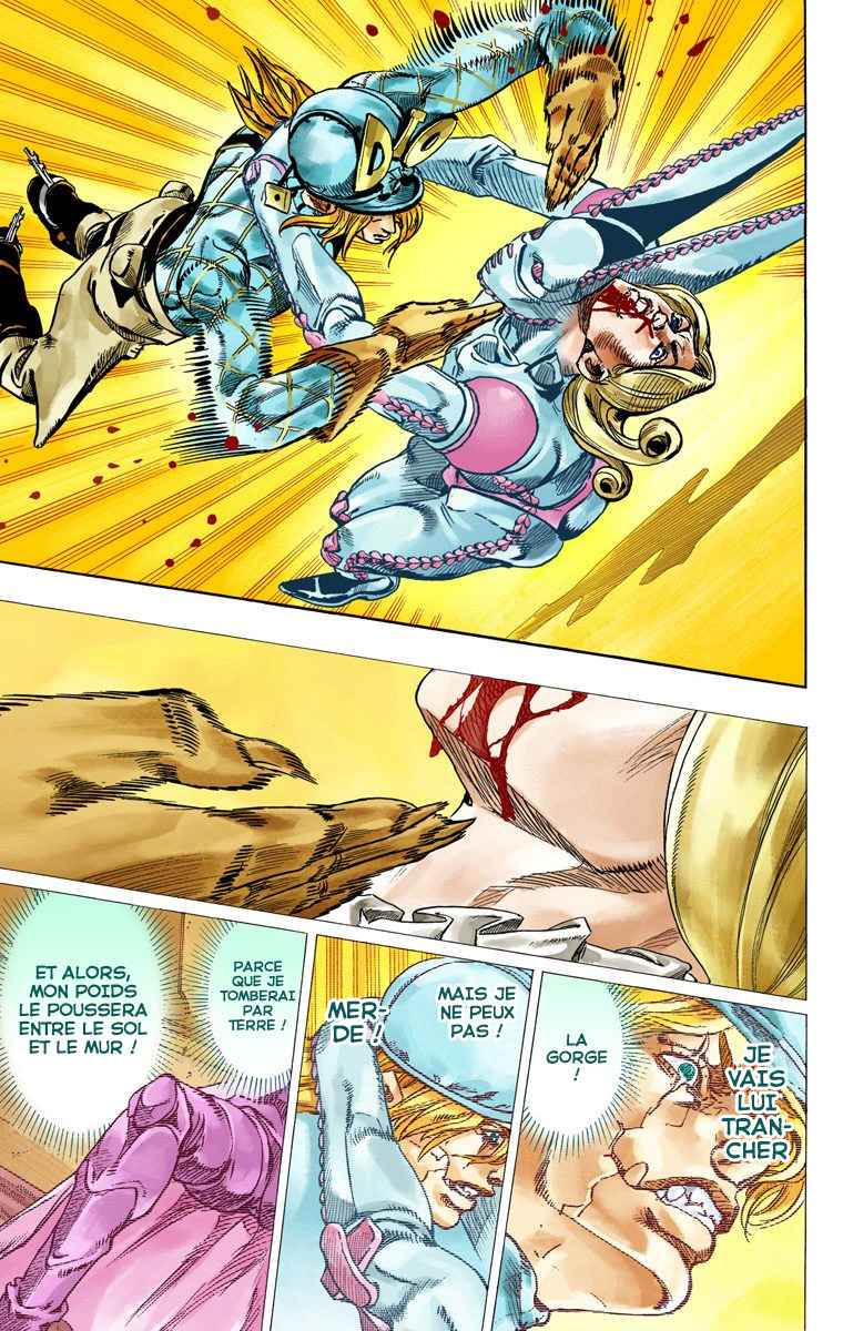 Read JoJo_s Bizarre Adventure Part 7 Steel Ball Run Official Colored FR Manga Online