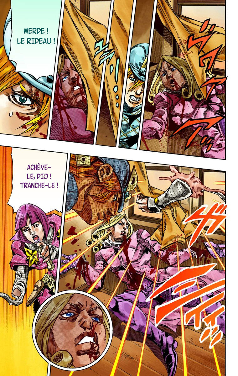 Read JoJo_s Bizarre Adventure Part 7 Steel Ball Run Official Colored FR Manga Online