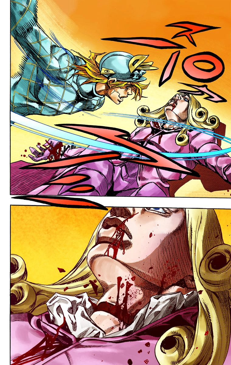 Read JoJo_s Bizarre Adventure Part 7 Steel Ball Run Official Colored FR Manga Online