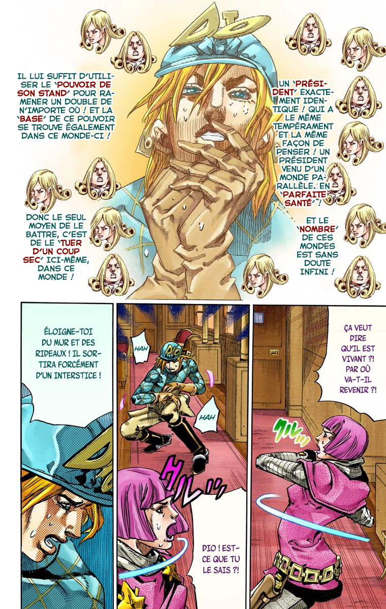 Read JoJo_s Bizarre Adventure Part 7 Steel Ball Run Official Colored FR Manga Online