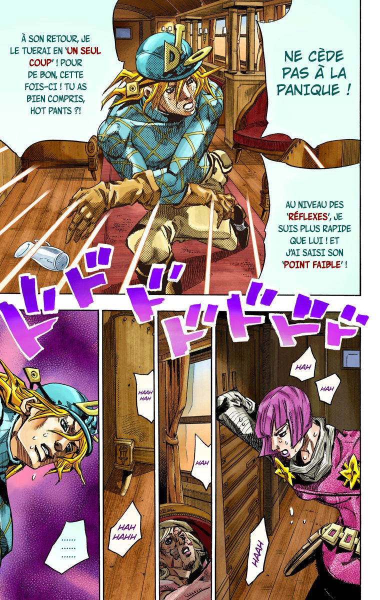 Read JoJo_s Bizarre Adventure Part 7 Steel Ball Run Official Colored FR Manga Online