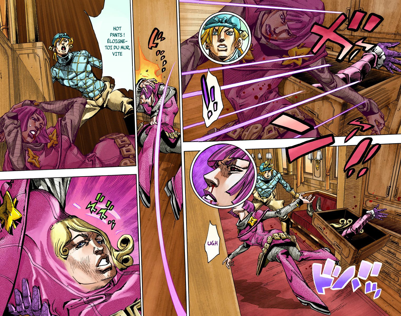 Read JoJo_s Bizarre Adventure Part 7 Steel Ball Run Official Colored FR Manga Online