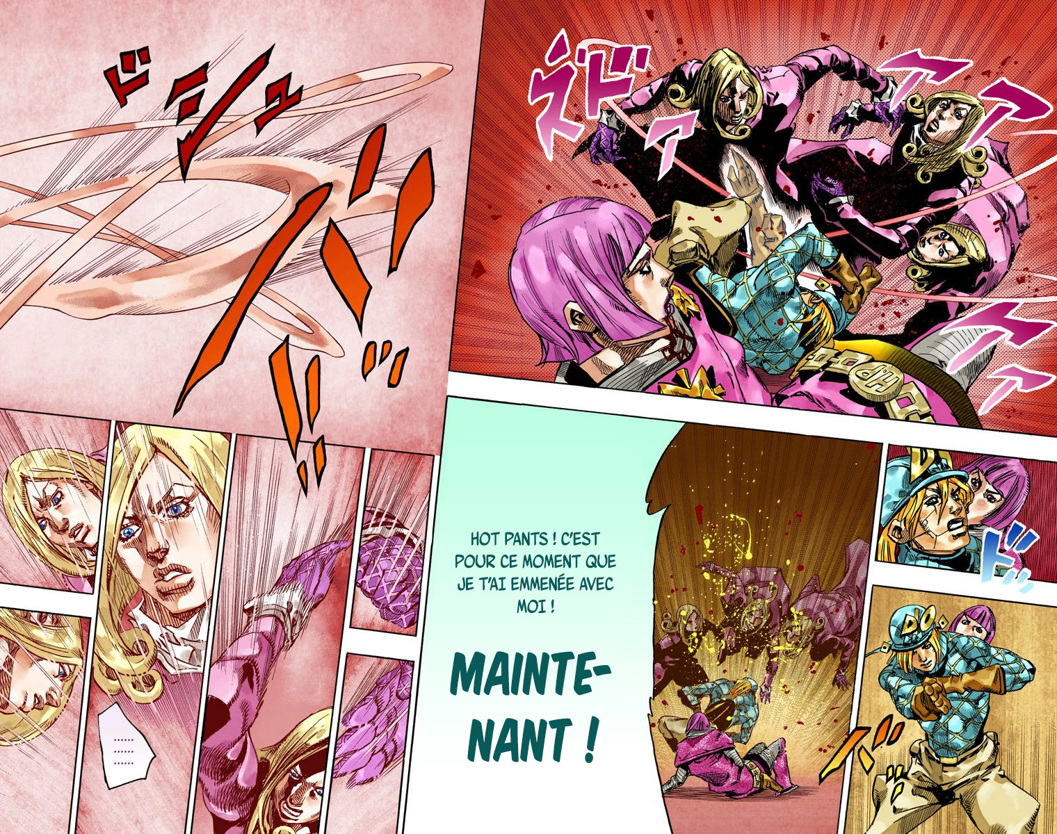 Read JoJo_s Bizarre Adventure Part 7 Steel Ball Run Official Colored FR Manga Online