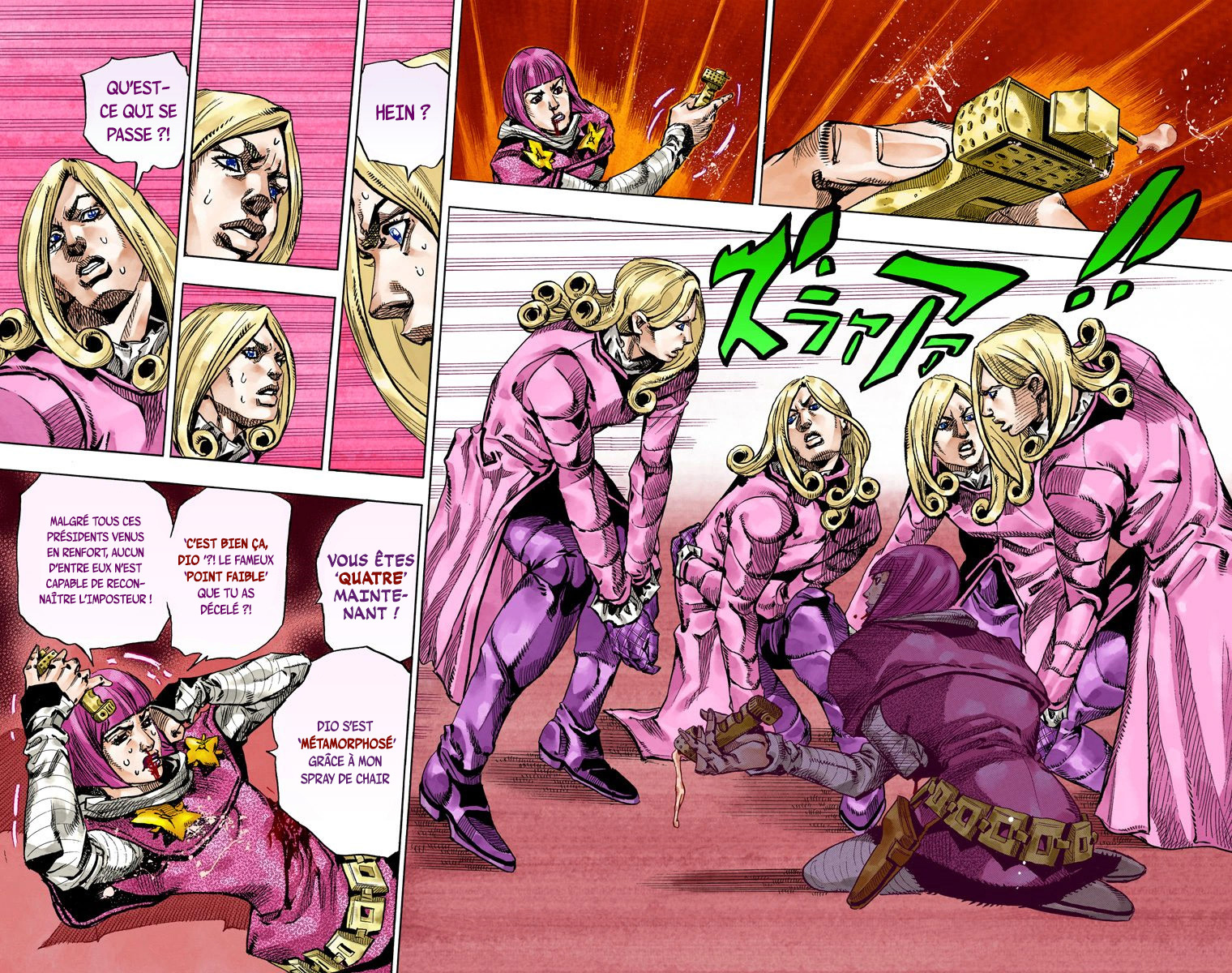 Read JoJo_s Bizarre Adventure Part 7 Steel Ball Run Official Colored FR Manga Online