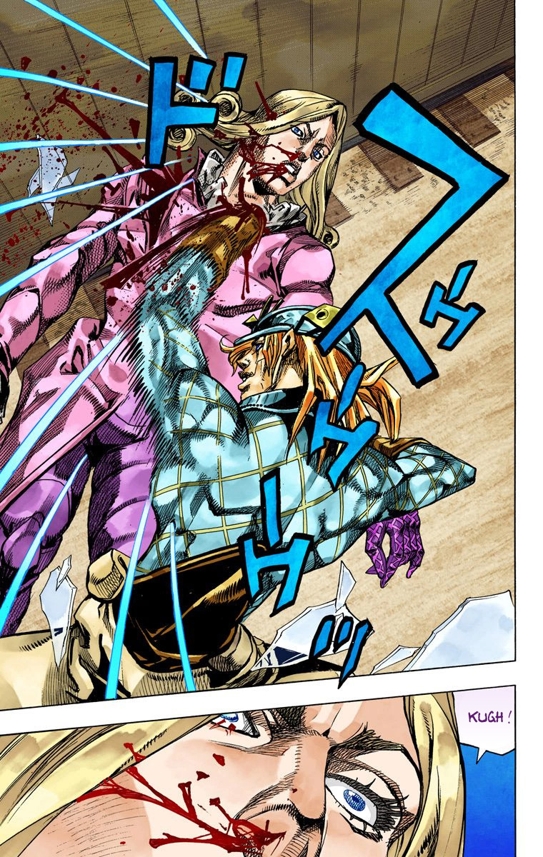 Read JoJo_s Bizarre Adventure Part 7 Steel Ball Run Official Colored FR Manga Online