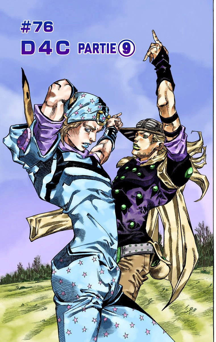 Read JoJo_s Bizarre Adventure Part 7 Steel Ball Run Official Colored FR Manga Online