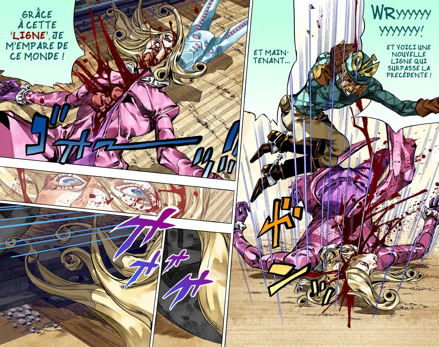Read JoJo_s Bizarre Adventure Part 7 Steel Ball Run Official Colored FR Manga Online