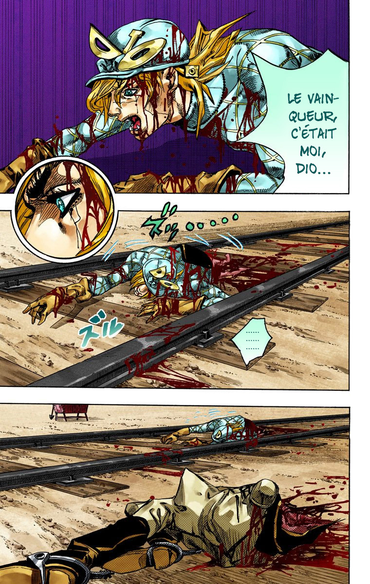 Read JoJo_s Bizarre Adventure Part 7 Steel Ball Run Official Colored FR Manga Online