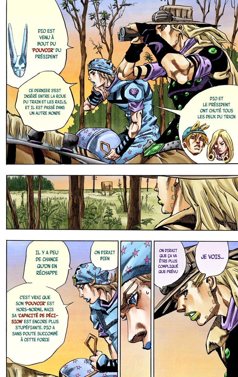 Read JoJo_s Bizarre Adventure Part 7 Steel Ball Run Official Colored FR Manga Online