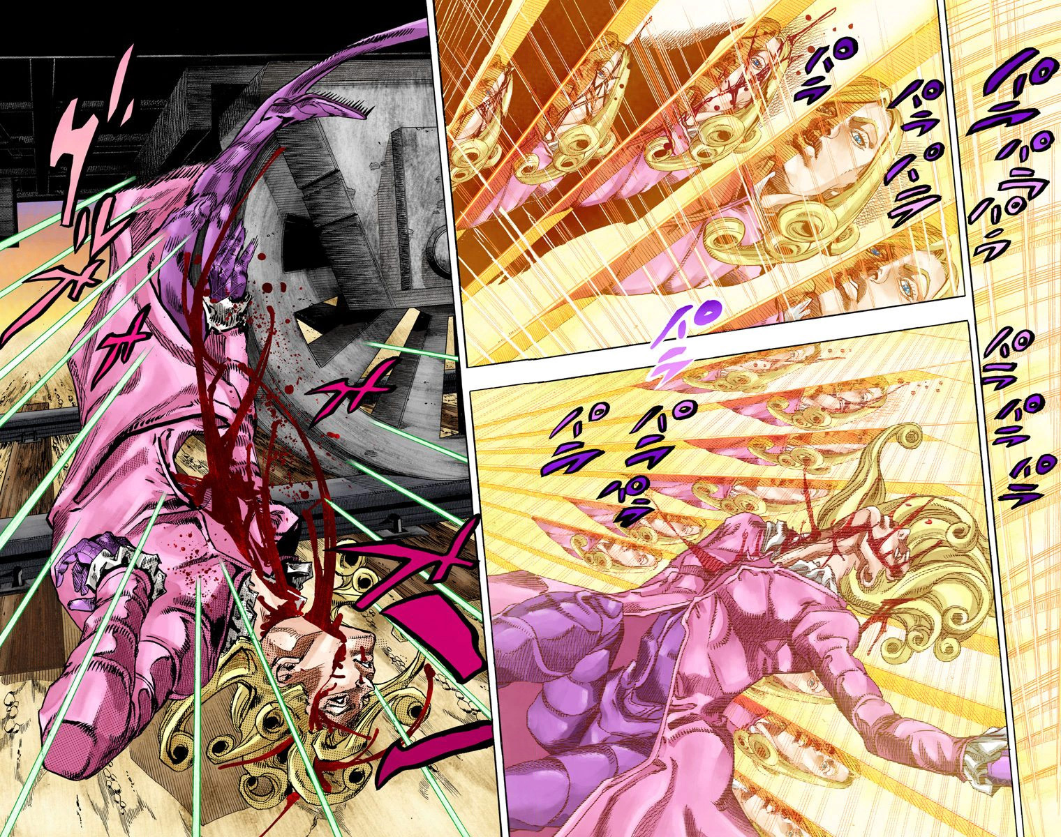 Read JoJo_s Bizarre Adventure Part 7 Steel Ball Run Official Colored FR Manga Online