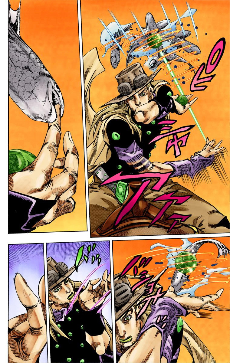 Read JoJo_s Bizarre Adventure Part 7 Steel Ball Run Official Colored FR Manga Online