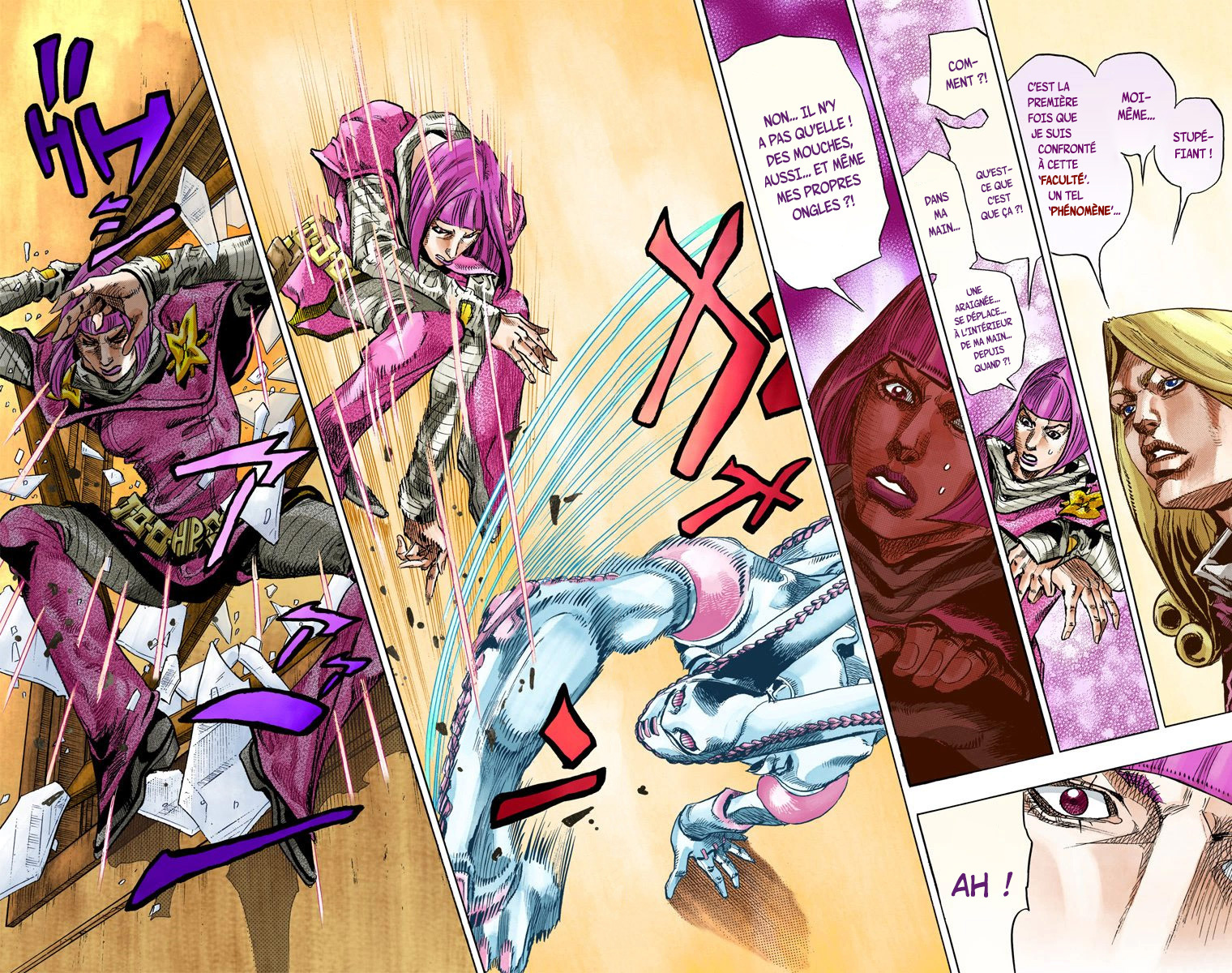 Read JoJo_s Bizarre Adventure Part 7 Steel Ball Run Official Colored FR Manga Online