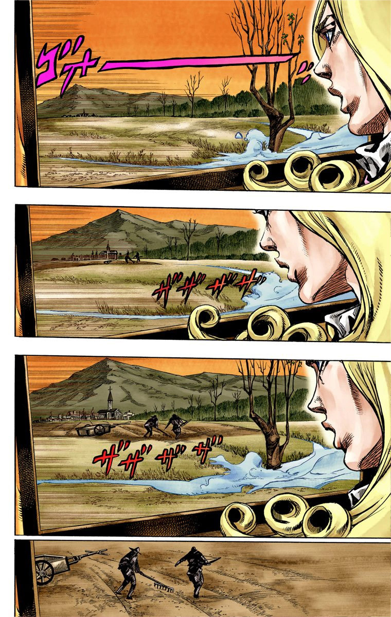 Read JoJo_s Bizarre Adventure Part 7 Steel Ball Run Official Colored FR Manga Online