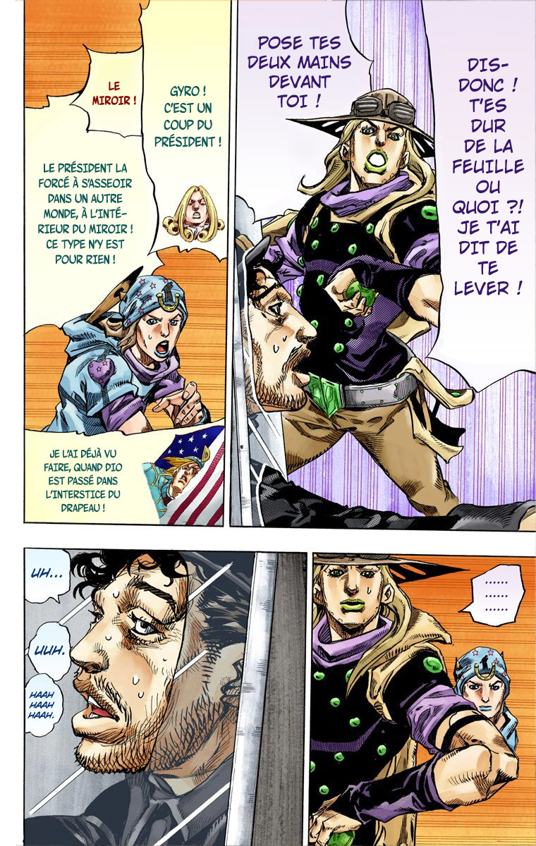Read JoJo_s Bizarre Adventure Part 7 Steel Ball Run Official Colored FR Manga Online