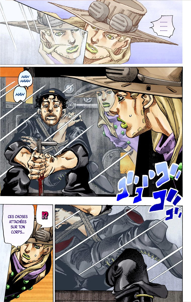 Read JoJo_s Bizarre Adventure Part 7 Steel Ball Run Official Colored FR Manga Online