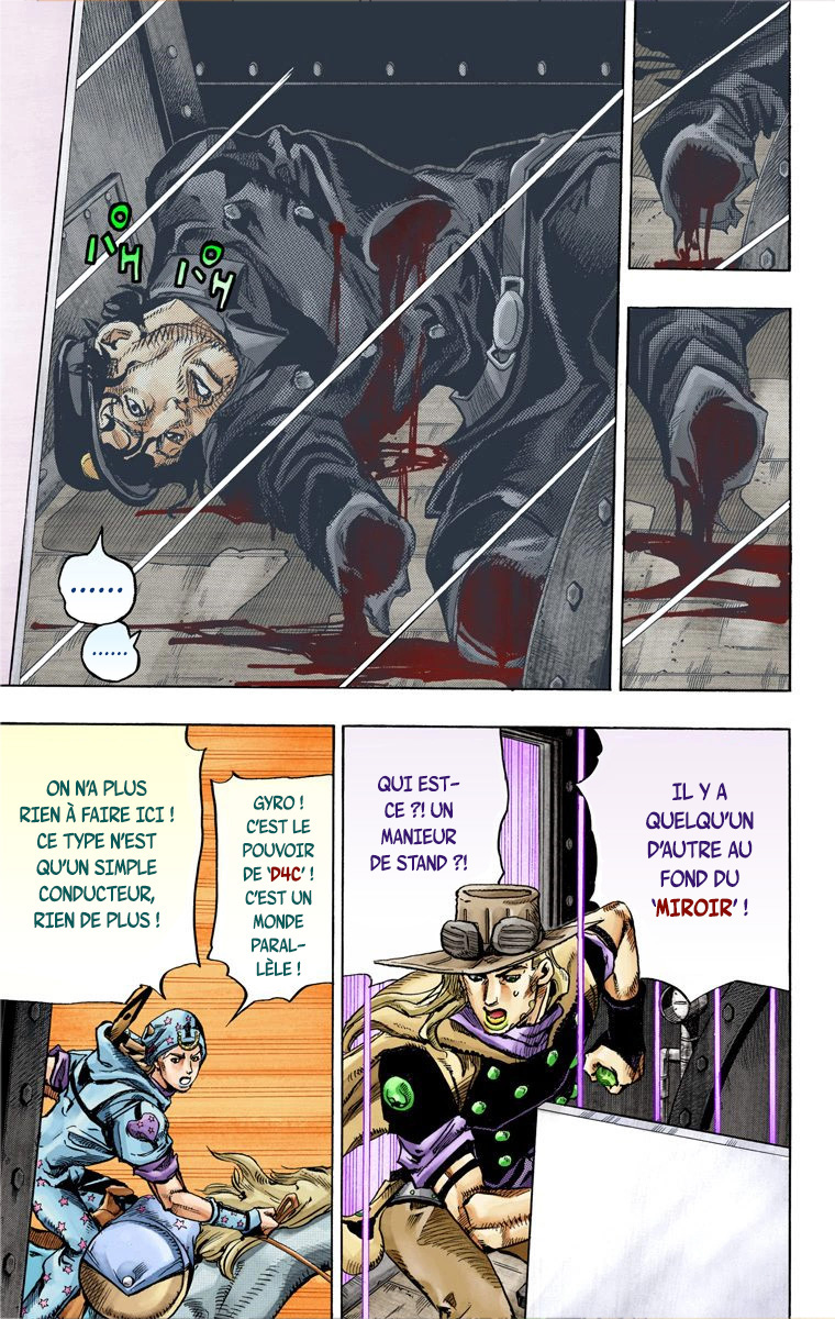 Read JoJo_s Bizarre Adventure Part 7 Steel Ball Run Official Colored FR Manga Online