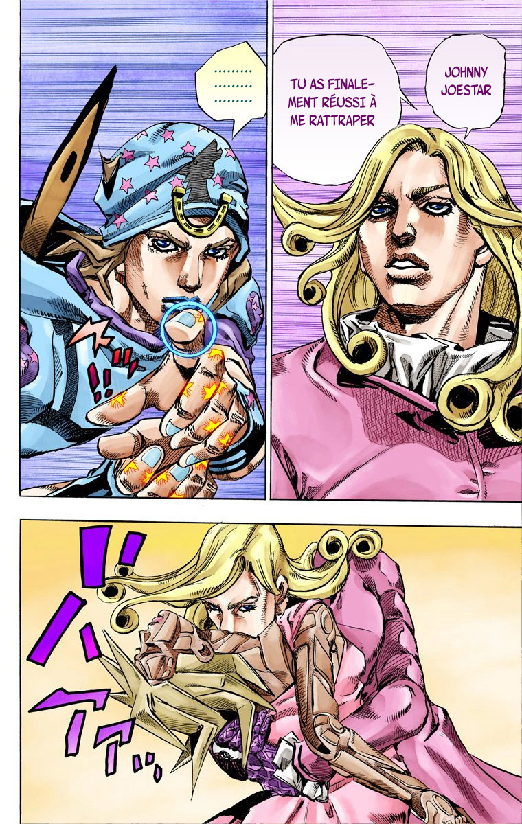Read JoJo_s Bizarre Adventure Part 7 Steel Ball Run Official Colored FR Manga Online