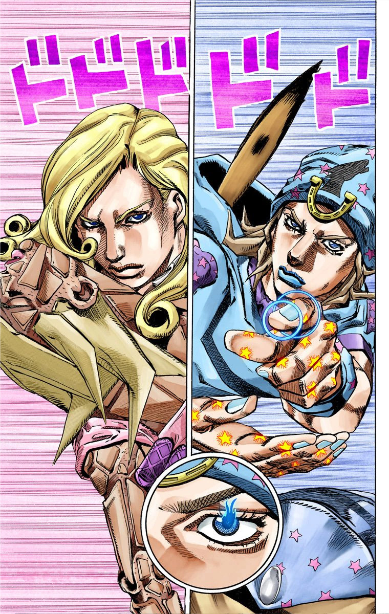 Read JoJo_s Bizarre Adventure Part 7 Steel Ball Run Official Colored FR Manga Online