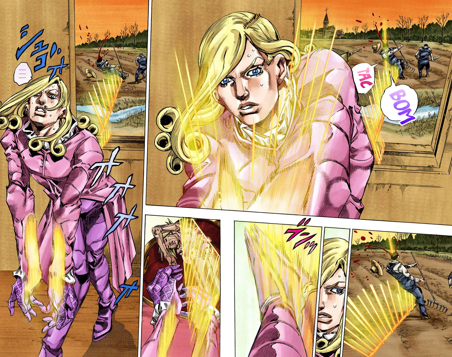 Read JoJo_s Bizarre Adventure Part 7 Steel Ball Run Official Colored FR Manga Online
