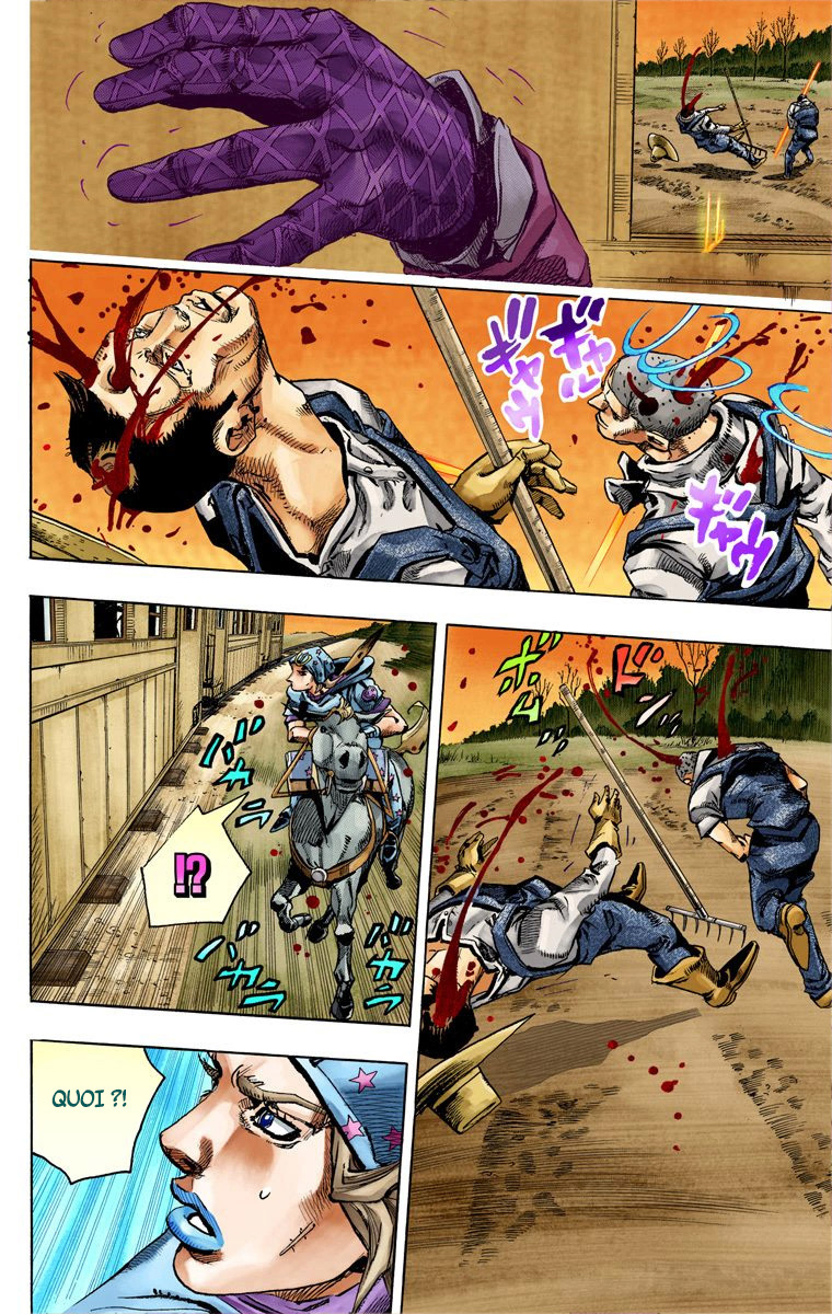 Read JoJo_s Bizarre Adventure Part 7 Steel Ball Run Official Colored FR Manga Online