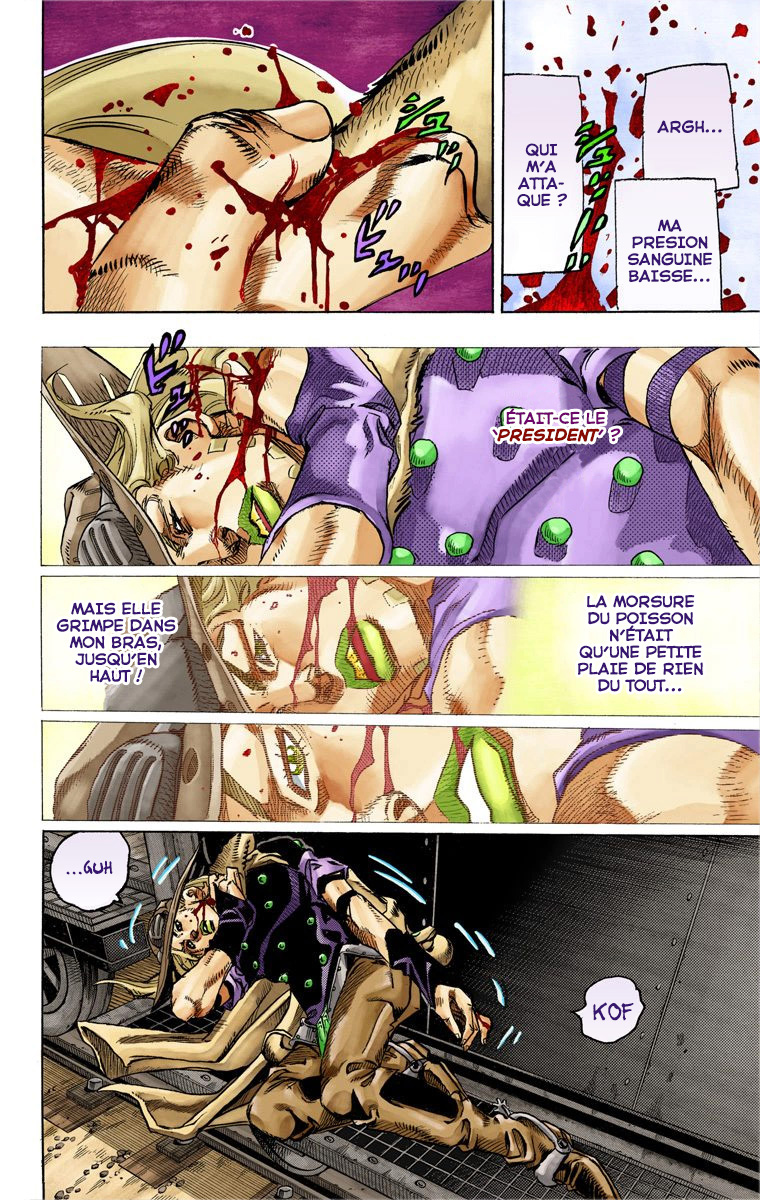 Read JoJo_s Bizarre Adventure Part 7 Steel Ball Run Official Colored FR Manga Online