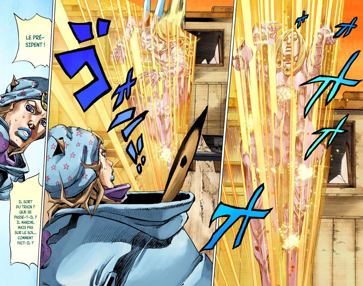 Read JoJo_s Bizarre Adventure Part 7 Steel Ball Run Official Colored FR Manga Online