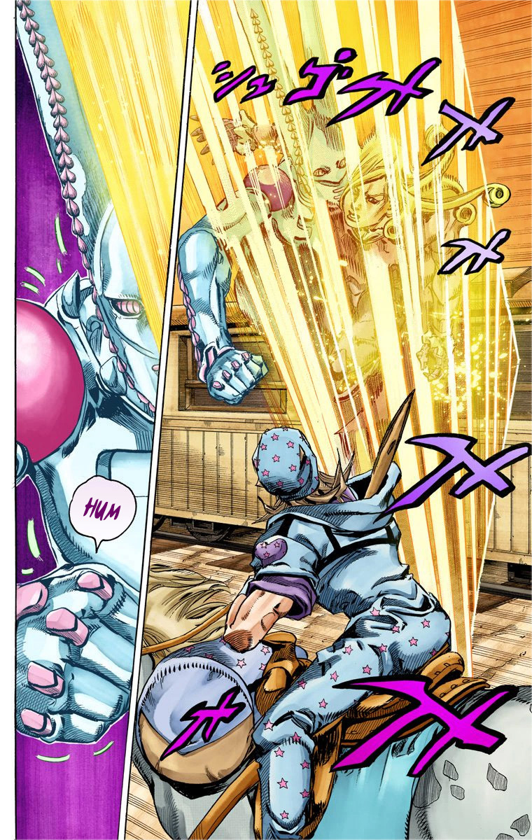 Read JoJo_s Bizarre Adventure Part 7 Steel Ball Run Official Colored FR Manga Online
