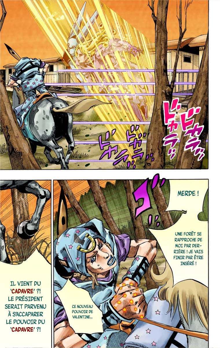 Read JoJo_s Bizarre Adventure Part 7 Steel Ball Run Official Colored FR Manga Online