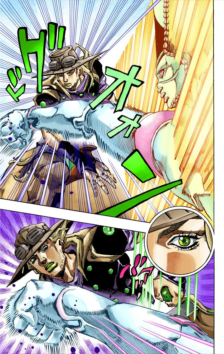 Read JoJo_s Bizarre Adventure Part 7 Steel Ball Run Official Colored FR Manga Online