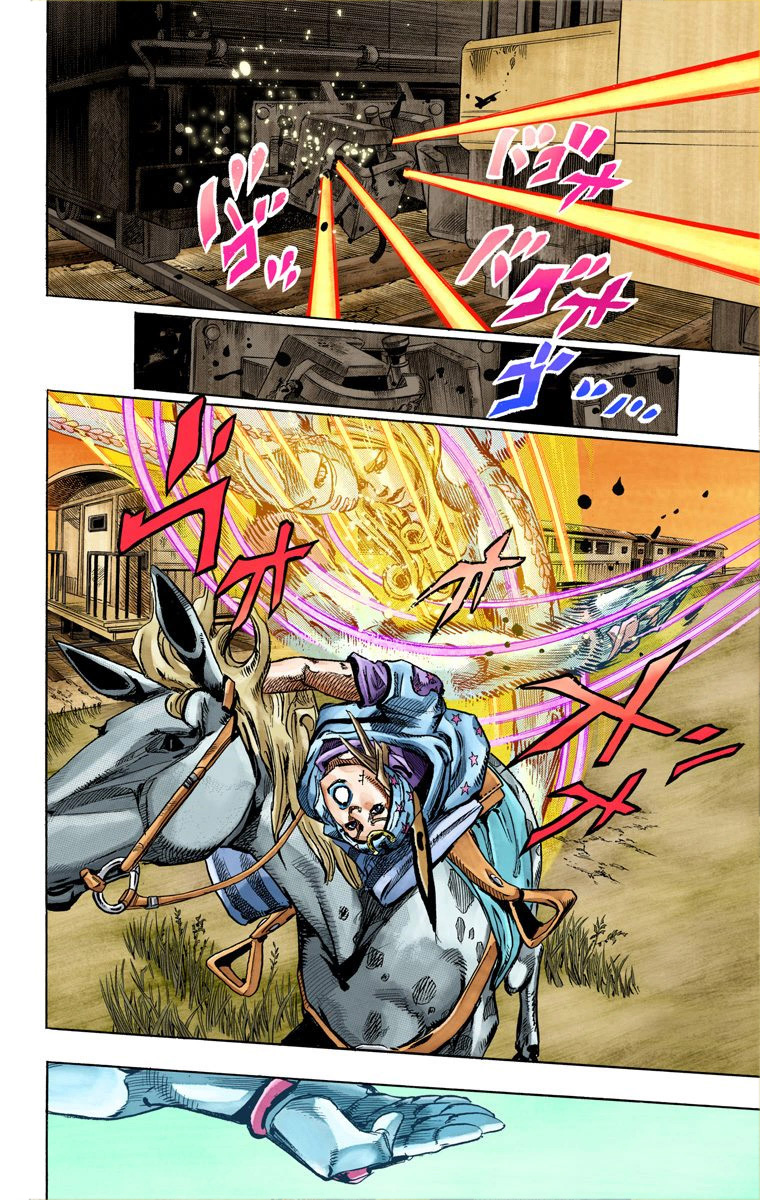 Read JoJo_s Bizarre Adventure Part 7 Steel Ball Run Official Colored FR Manga Online