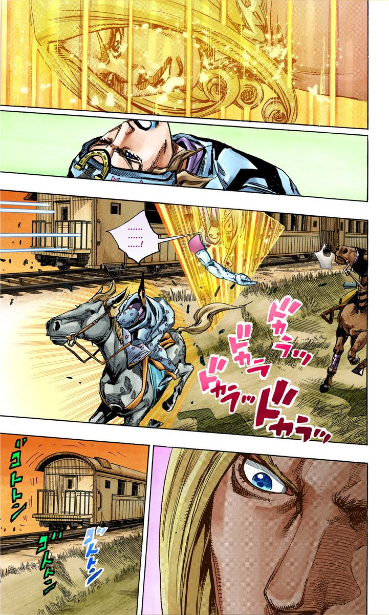 Read JoJo_s Bizarre Adventure Part 7 Steel Ball Run Official Colored FR Manga Online