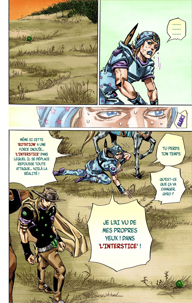 Read JoJo_s Bizarre Adventure Part 7 Steel Ball Run Official Colored FR Manga Online