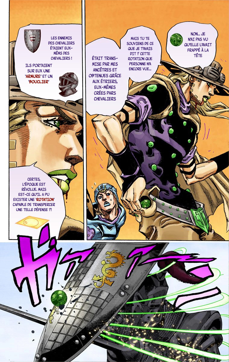 Read JoJo_s Bizarre Adventure Part 7 Steel Ball Run Official Colored FR Manga Online