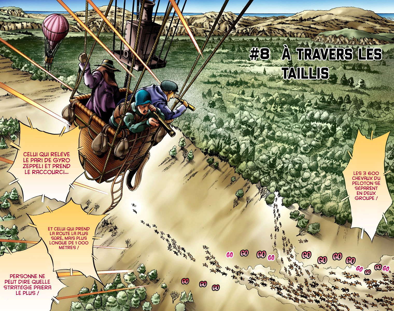 Read JoJo_s Bizarre Adventure Part 7 Steel Ball Run Official Colored FR Manga Online