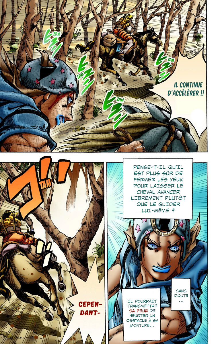 Read JoJo_s Bizarre Adventure Part 7 Steel Ball Run Official Colored FR Manga Online