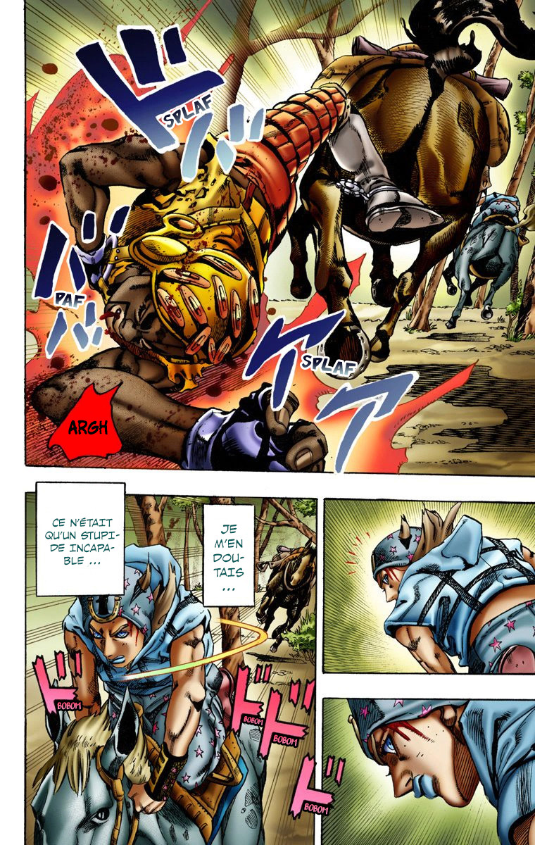 Read JoJo_s Bizarre Adventure Part 7 Steel Ball Run Official Colored FR Manga Online