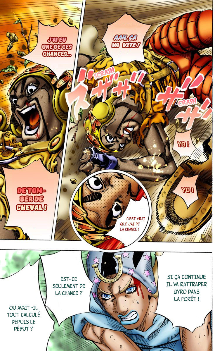 Read JoJo_s Bizarre Adventure Part 7 Steel Ball Run Official Colored FR Manga Online