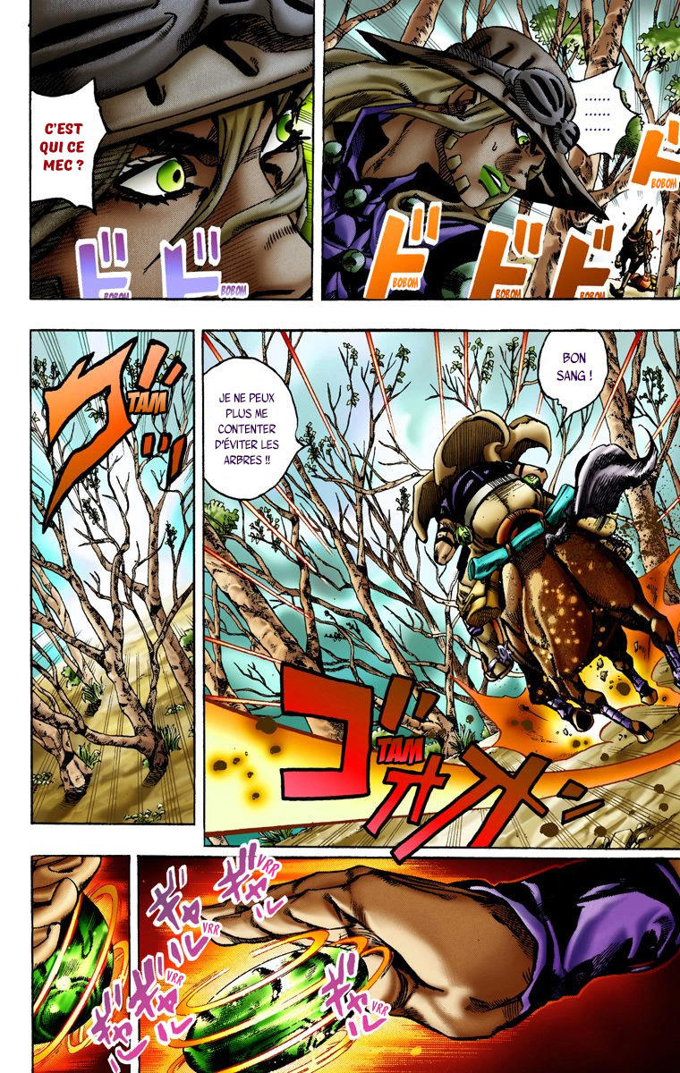 Read JoJo_s Bizarre Adventure Part 7 Steel Ball Run Official Colored FR Manga Online