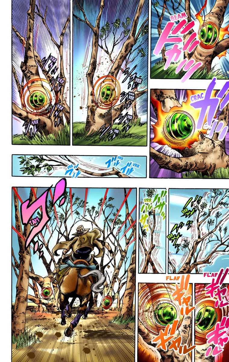 Read JoJo_s Bizarre Adventure Part 7 Steel Ball Run Official Colored FR Manga Online