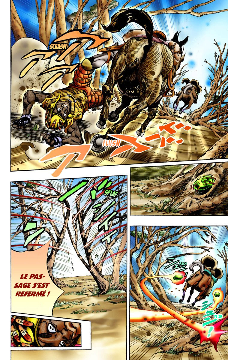 Read JoJo_s Bizarre Adventure Part 7 Steel Ball Run Official Colored FR Manga Online