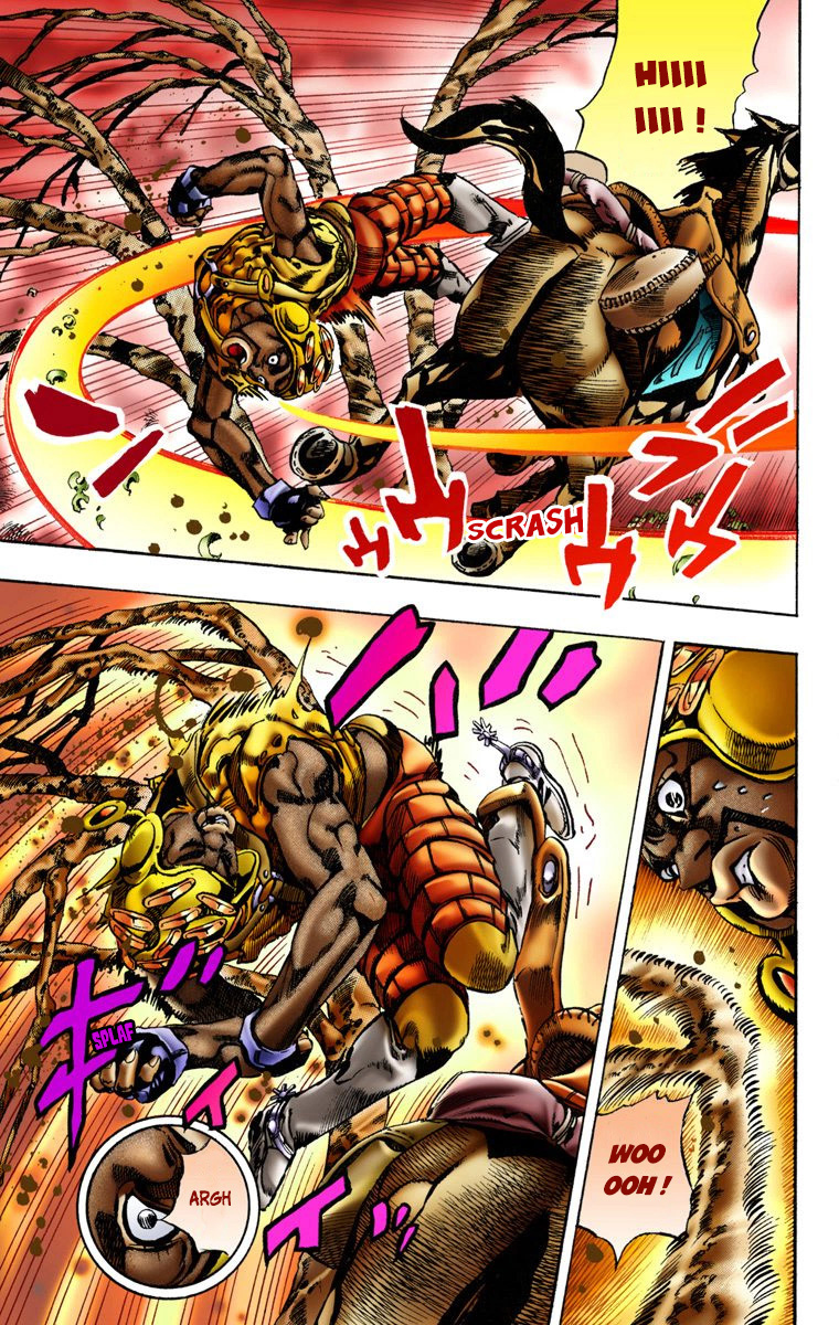Read JoJo_s Bizarre Adventure Part 7 Steel Ball Run Official Colored FR Manga Online