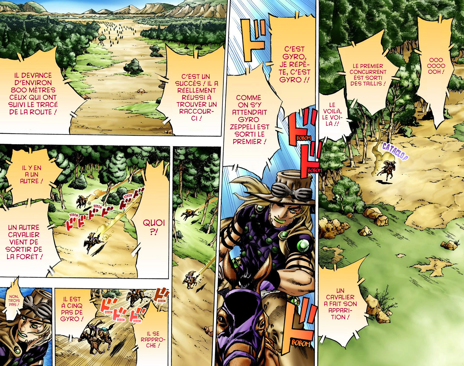 Read JoJo_s Bizarre Adventure Part 7 Steel Ball Run Official Colored FR Manga Online