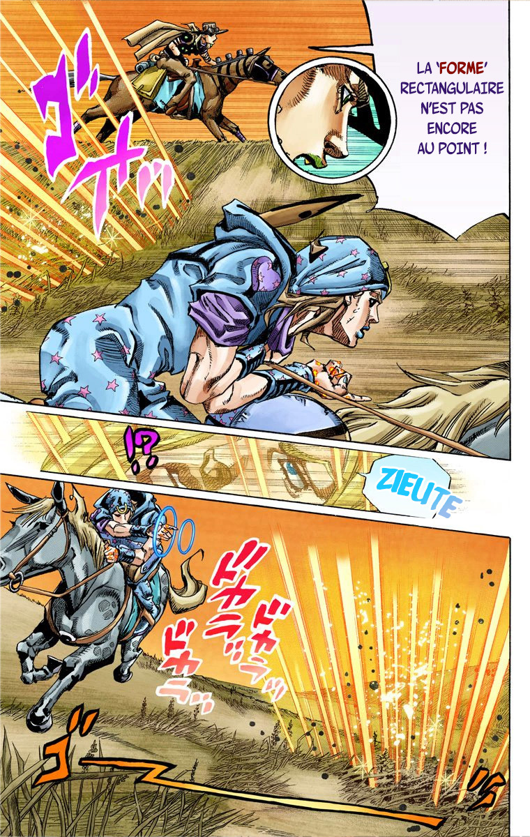 Read JoJo_s Bizarre Adventure Part 7 Steel Ball Run Official Colored FR Manga Online