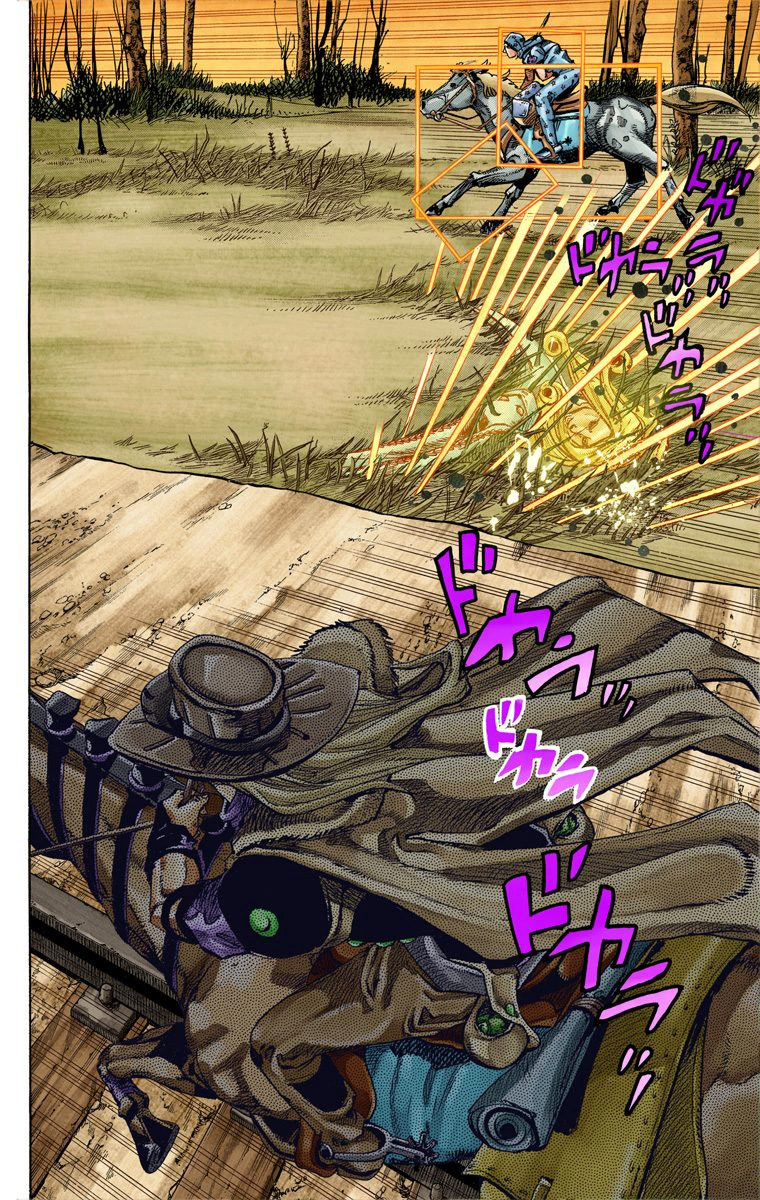 Read JoJo_s Bizarre Adventure Part 7 Steel Ball Run Official Colored FR Manga Online