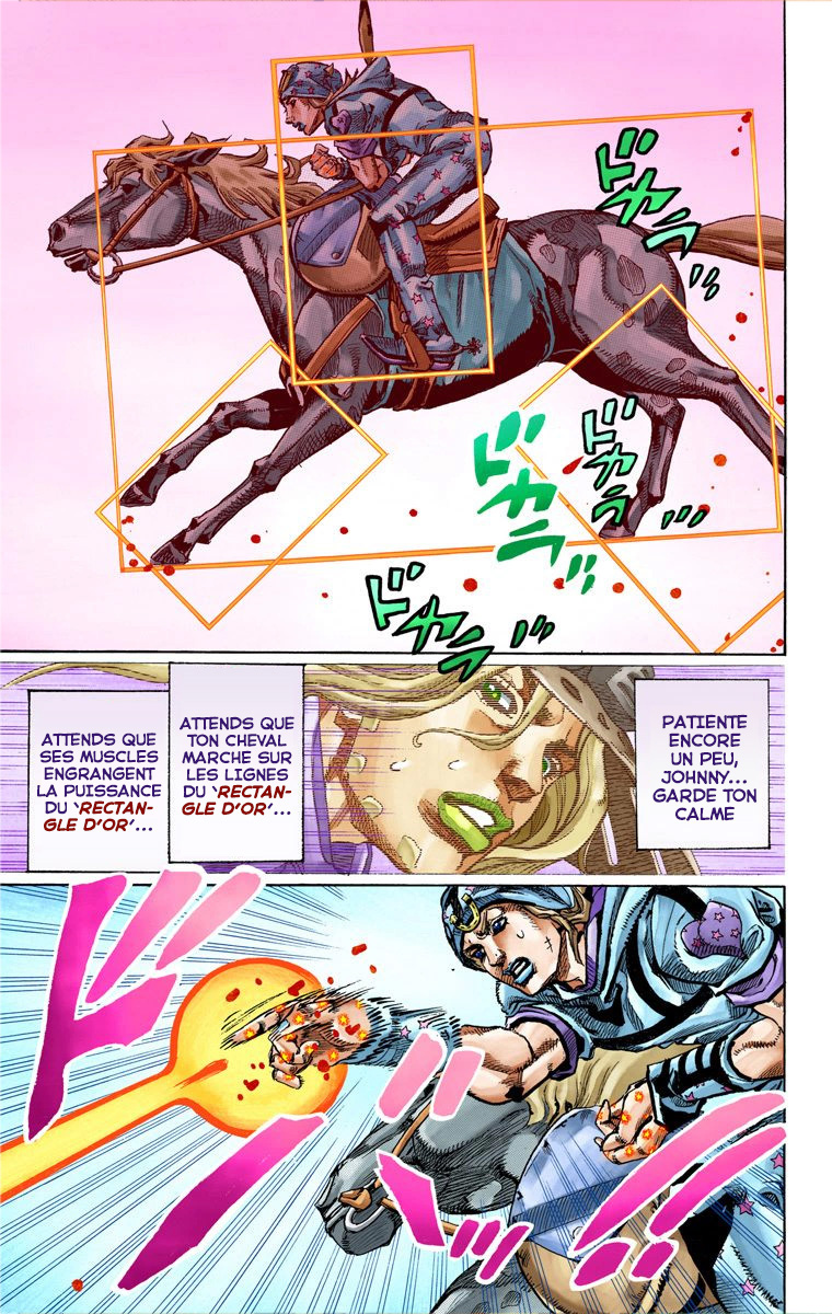 Read JoJo_s Bizarre Adventure Part 7 Steel Ball Run Official Colored FR Manga Online