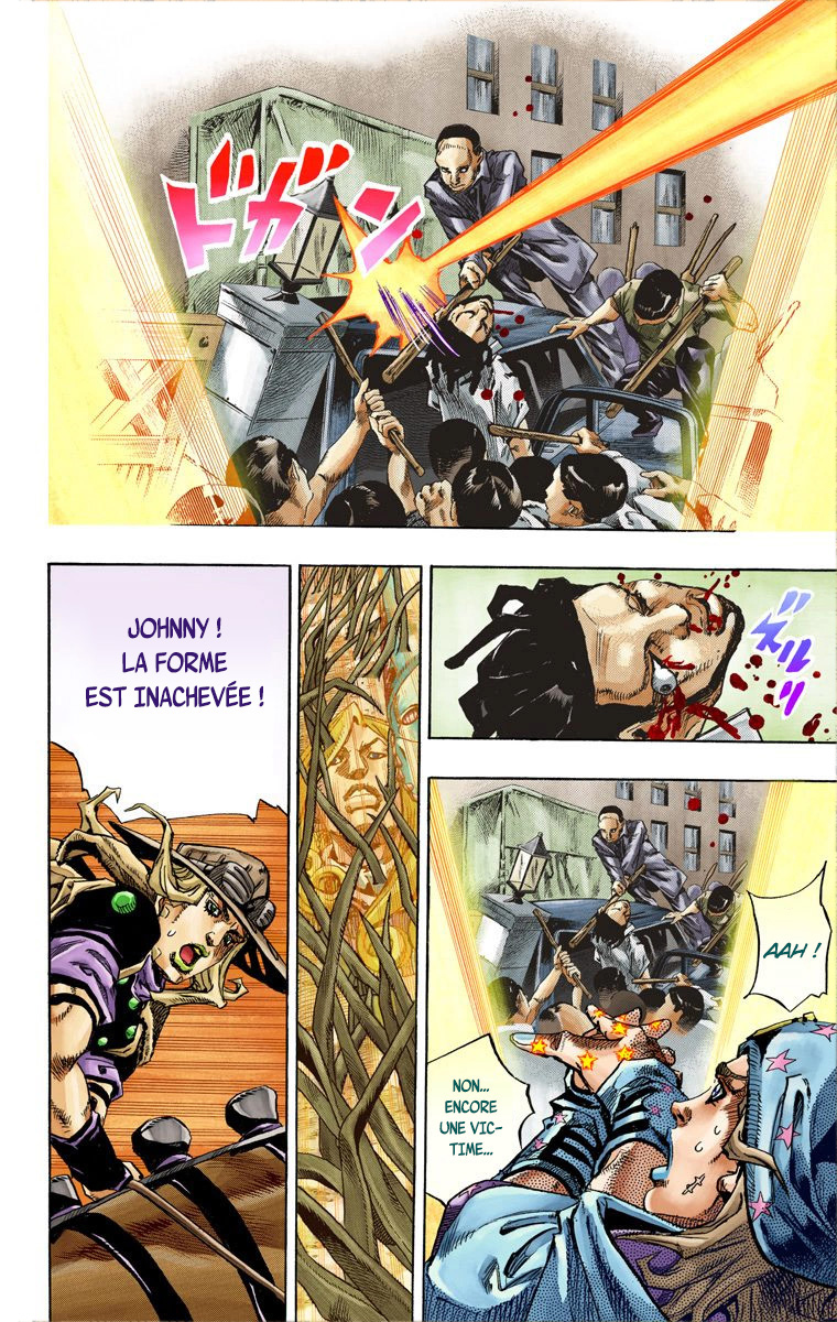 Read JoJo_s Bizarre Adventure Part 7 Steel Ball Run Official Colored FR Manga Online